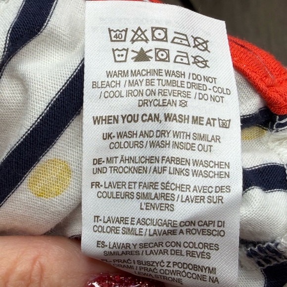 Boden Stripes Ahead Of The Rest Breton Top Long Sleeve Boat Neck Women’s size 10 - Picture 10 of 11